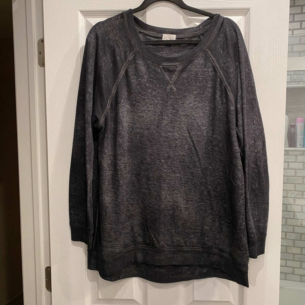 Caslon burnout sweatshirt